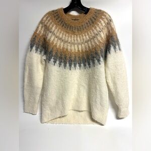 OVERSIZED FAIRISLE SWEATER